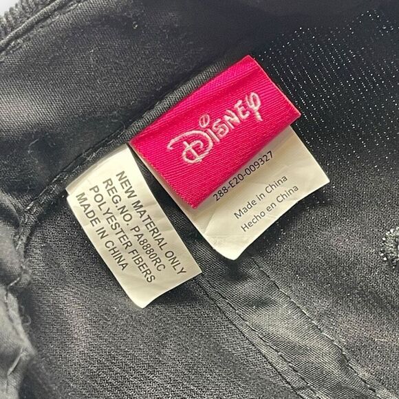 Disney Minnie Mouse Youth Baseball Black Hat Cap Ears Polka Dot Red Bow OSFM - Picture 7 of 7